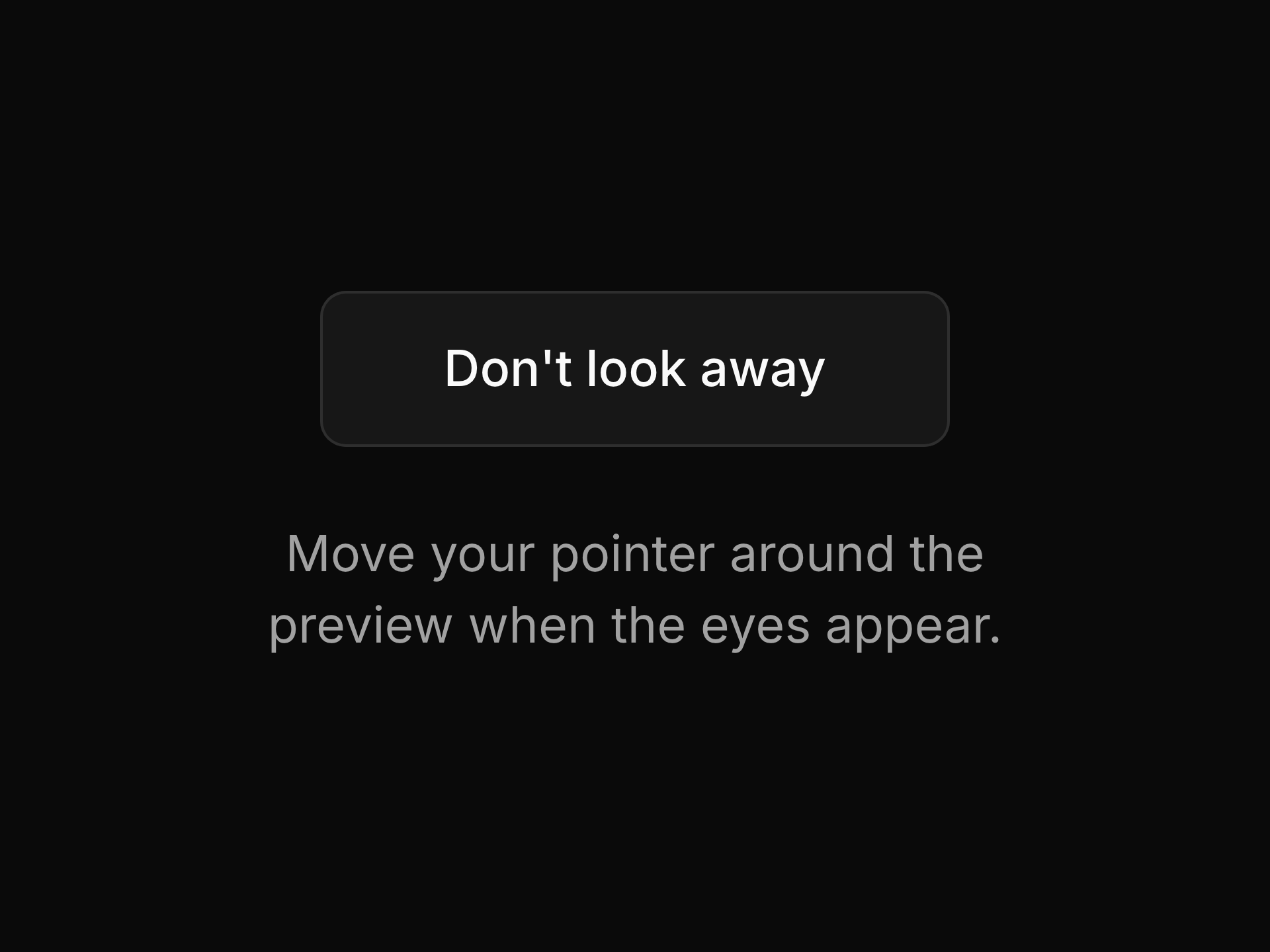 Peeping Button dark preview