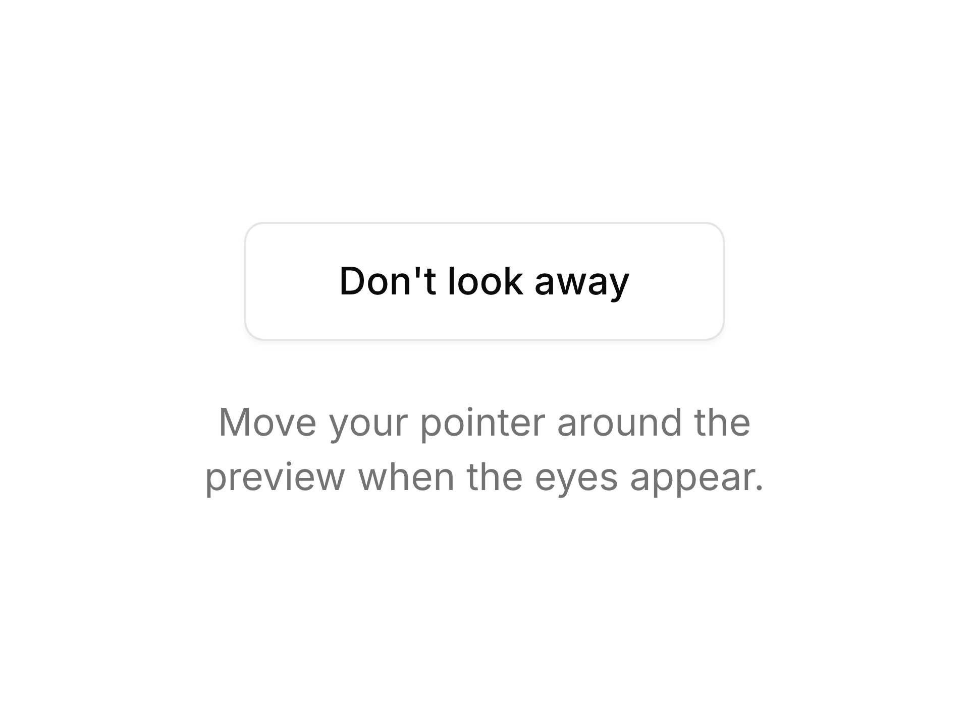 Peeping Button light preview