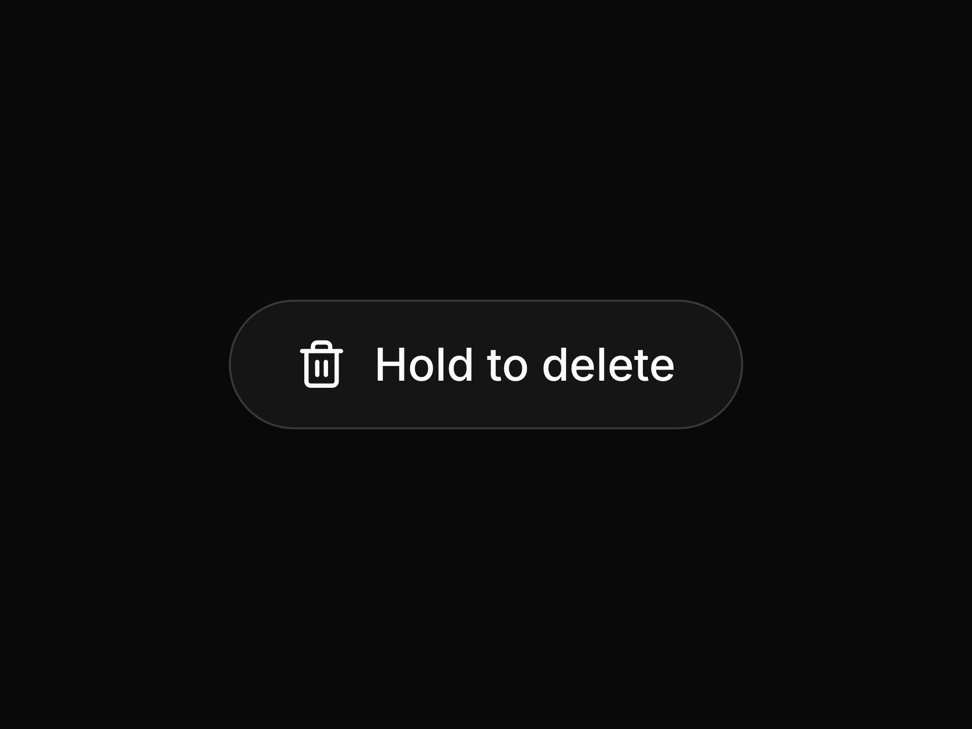 Hold to Confirm dark preview
