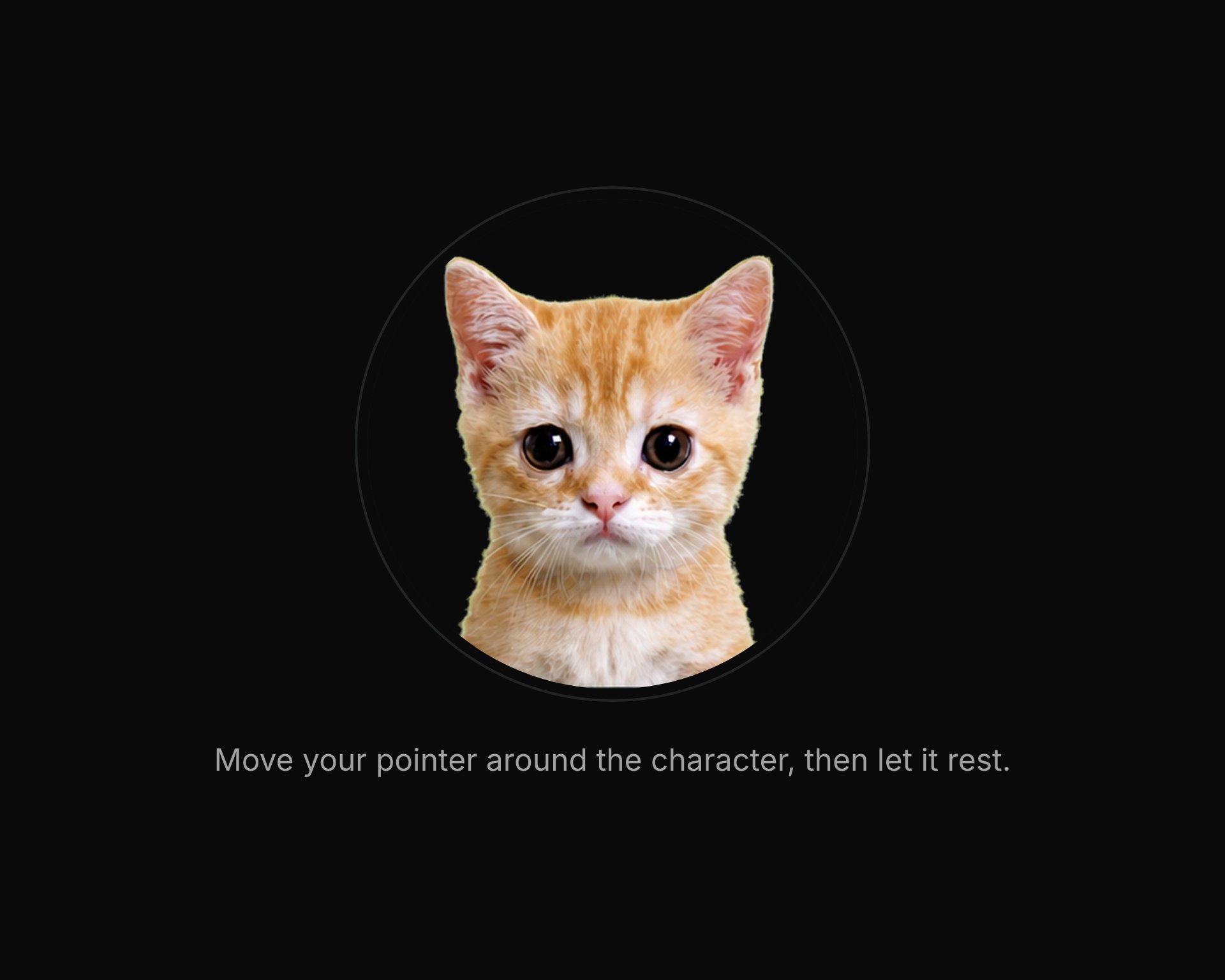 Interactive Sprite dark preview