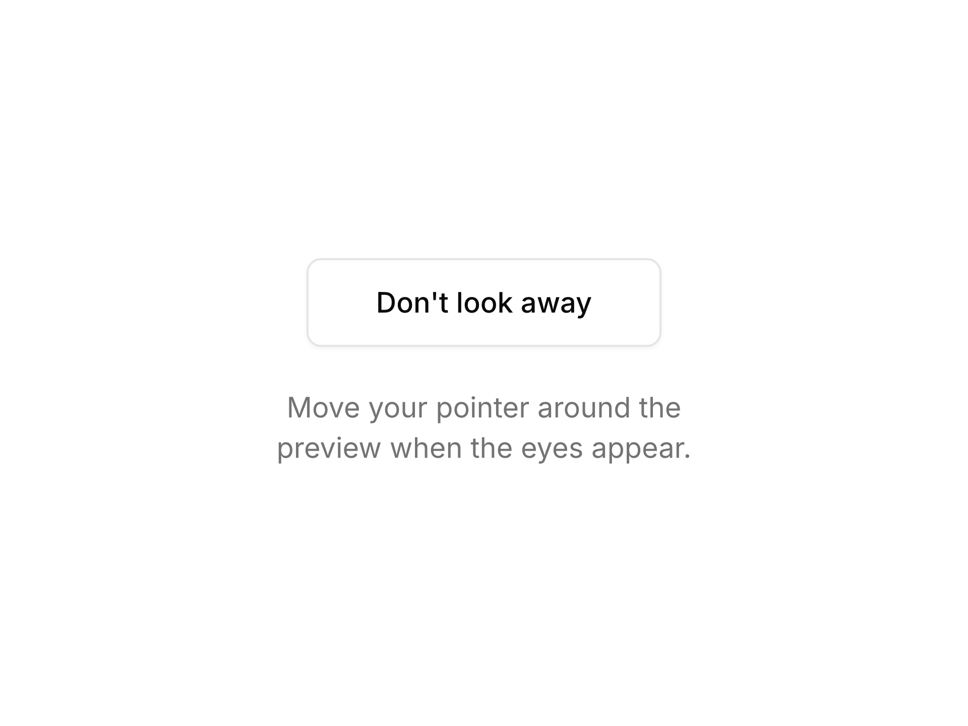 Peeping Button light preview